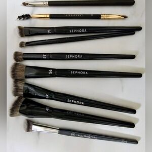 Makeup Brushes Mac Cosmetics, Sephora Pro, BK Beauty, Anastasia Beverly Hills